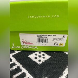 Sam Edelman Bianka Slingback Heels in Rose Quartz